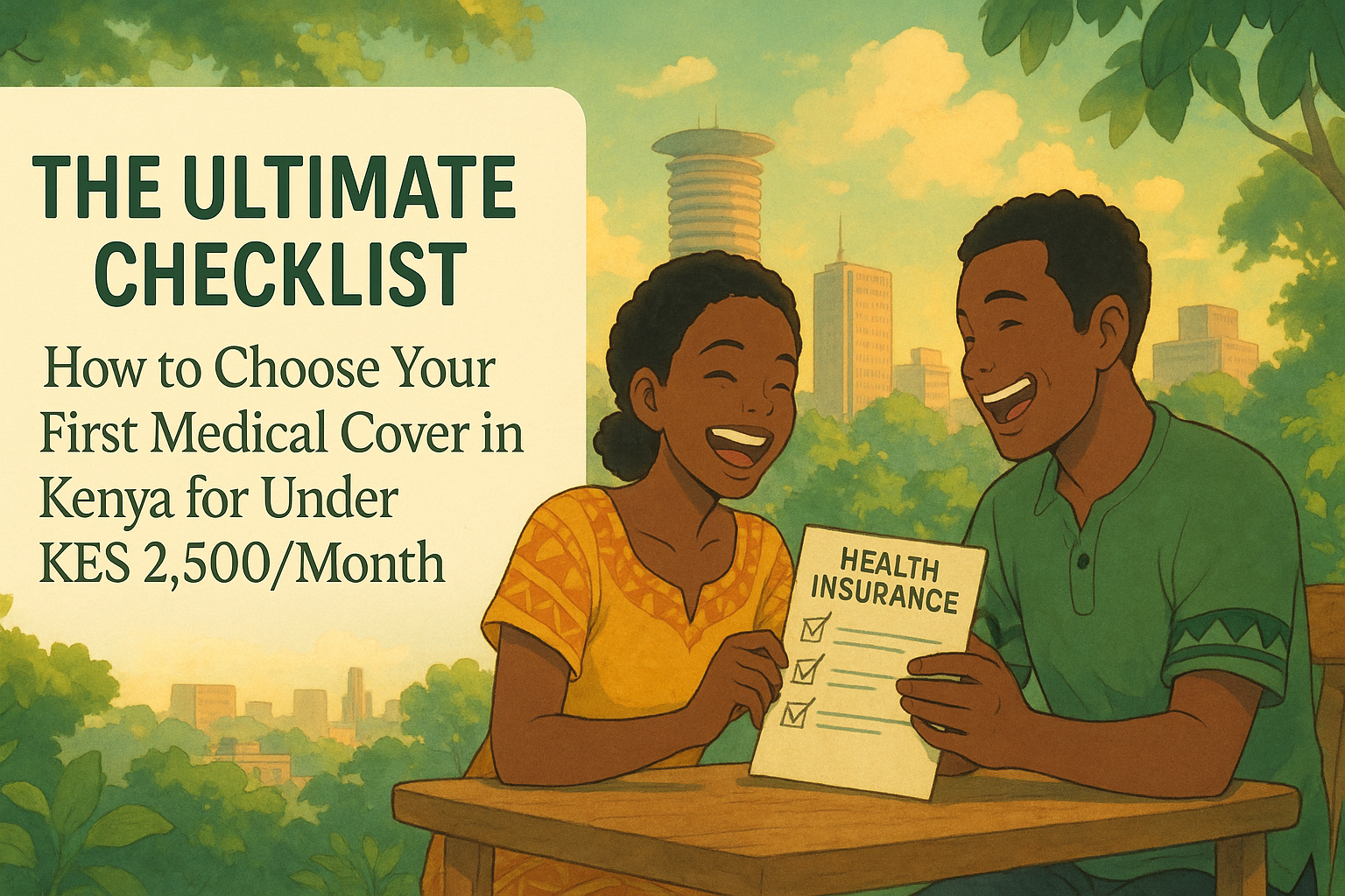 The Ultimate Checklist: How to Choose Your First Medical Cover in Kenya for Under KES 2,500/Month